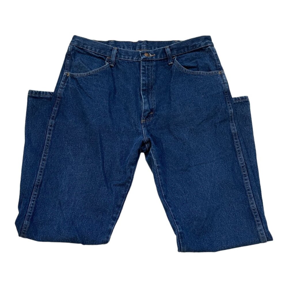 Rustler Jeans Mens 36 x 32 100% Cotton Rugged Wear